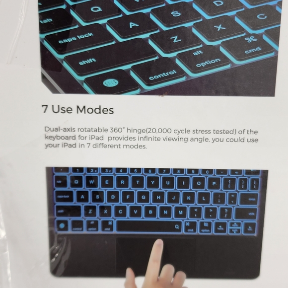TYPECASE TOUCH Keyboard for iPad. 10.2. - Picture 4 of 12
